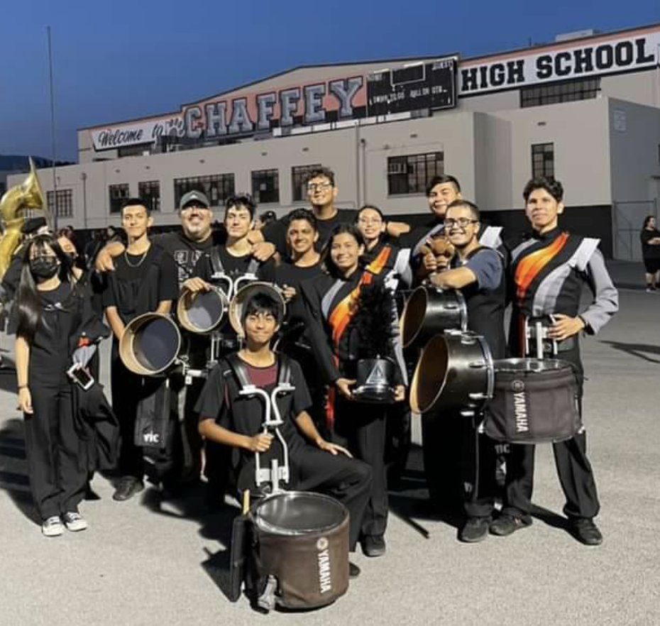 Student Post Drumline and Marching Band Chaffey GATE Program